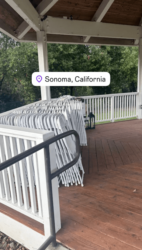 Image from Vega event rentals